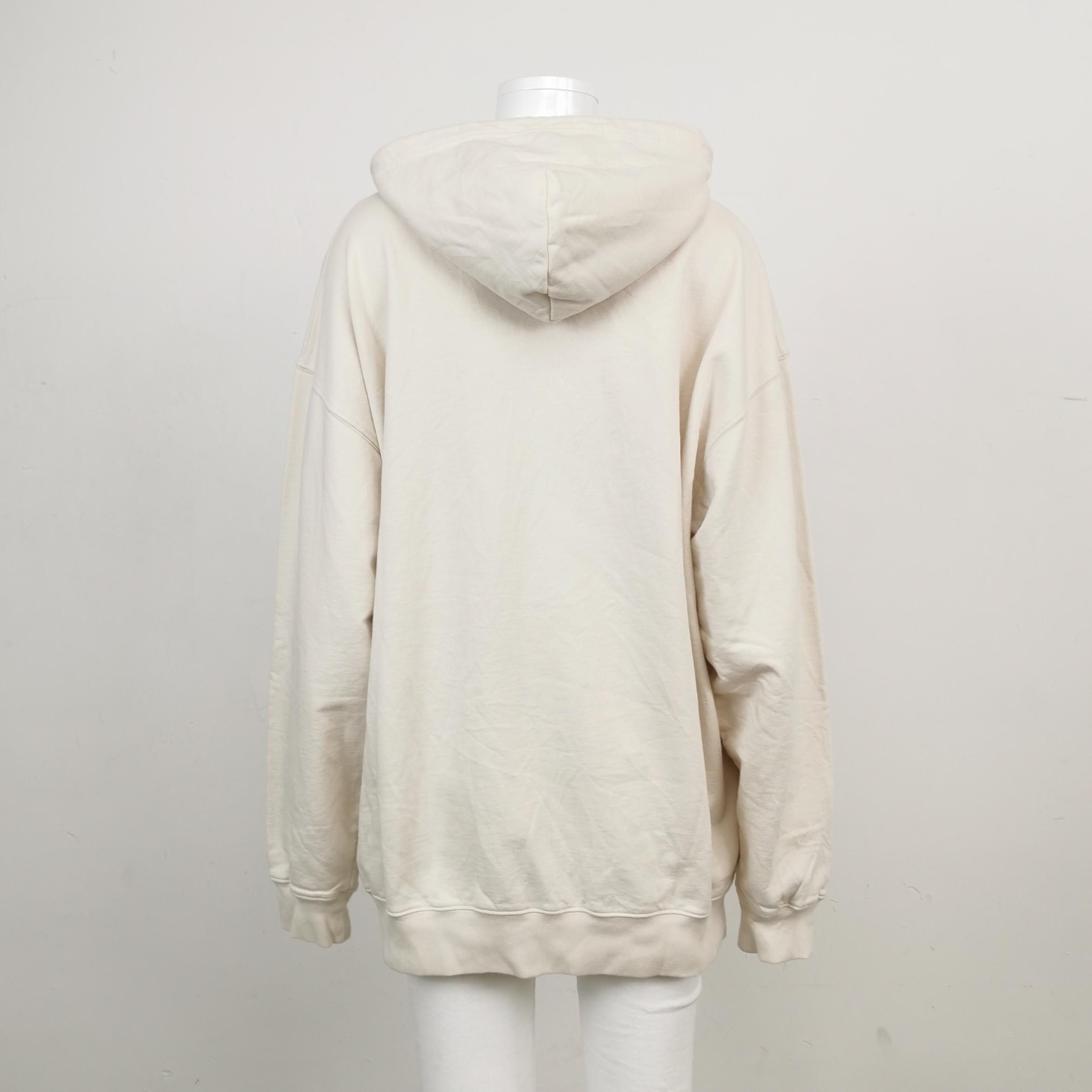 Balenciaga Balenciaga Cotton Logo Embroidered Hoodie S Size S / US 4 / IT 40 - 3 Thumbnail