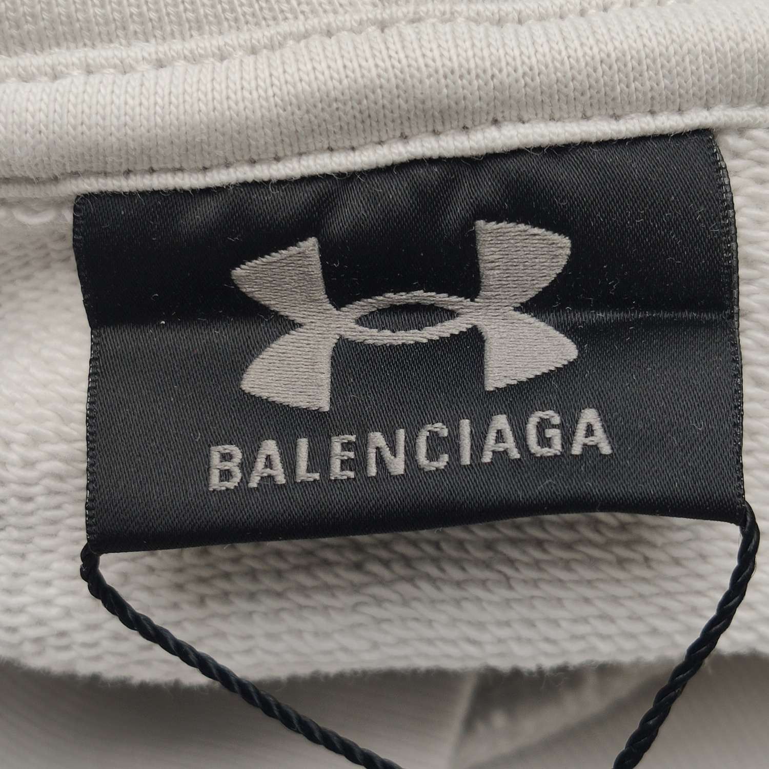 Balenciaga Balenciaga x Under Armour XS Cotton Logo Hooded Jacket Size XS / US 0-2 / IT 36-38 - 11 Thumbnail