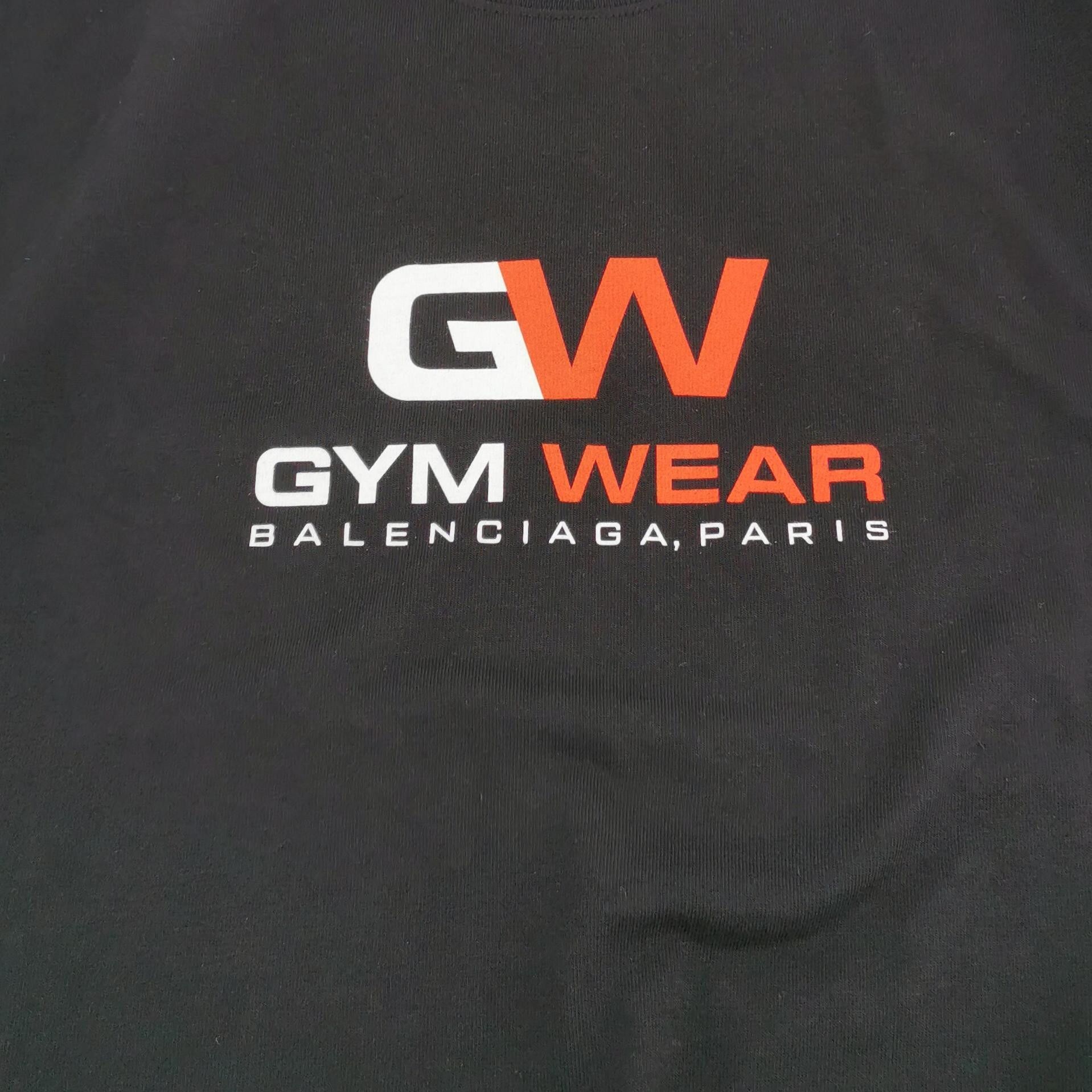 Balenciaga Balenciaga Gym Wear S Logo Print Cotton T-Shirt Size S / US 4 / IT 40 - 7 Thumbnail