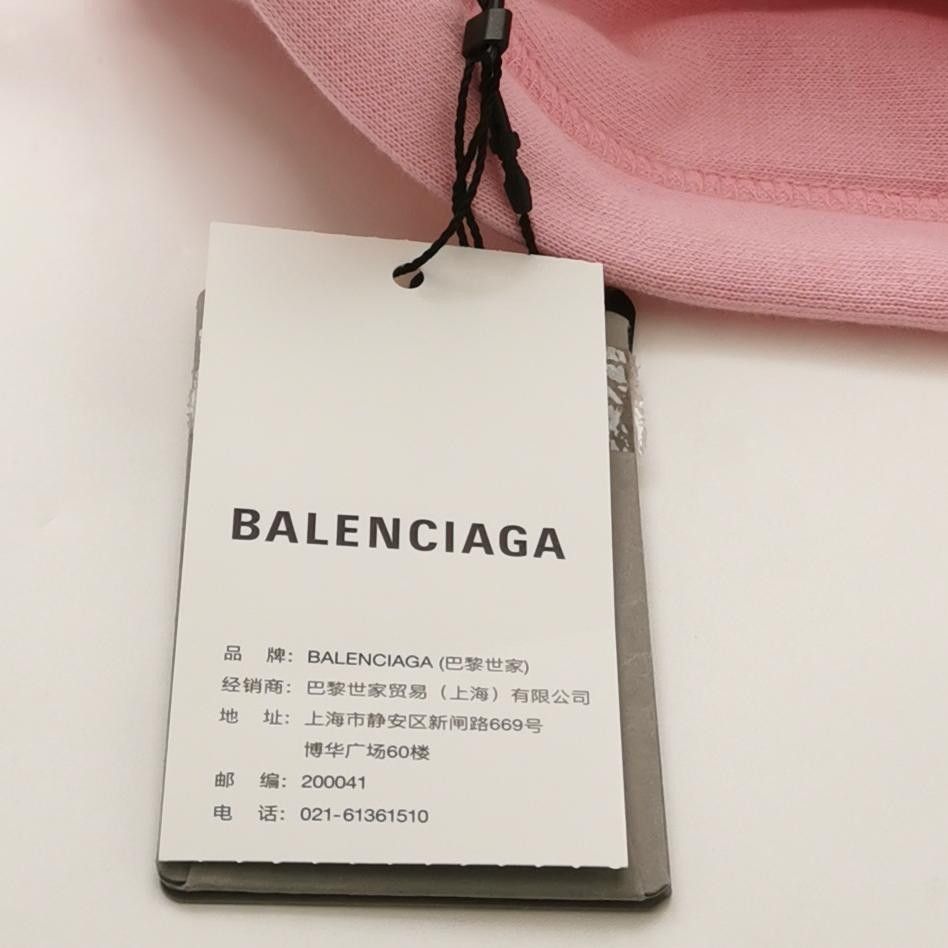 Balenciaga Balenciaga XS Pink Logo Hoodie Size XS / US 0-2 / IT 36-38 - 8 Thumbnail