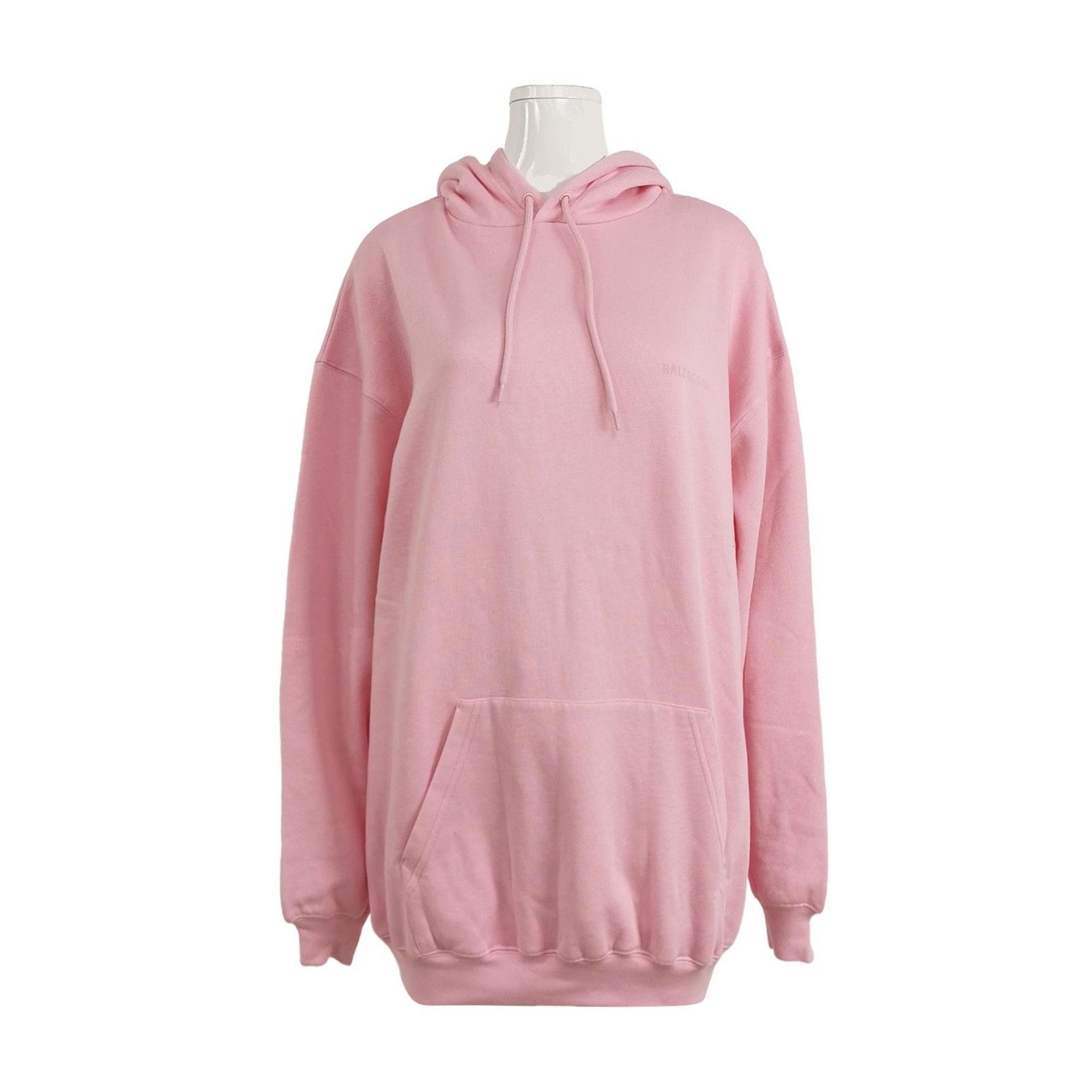 Balenciaga Balenciaga XS Pink Logo Hoodie Size XS / US 0-2 / IT 36-38 - 2 Thumbnail