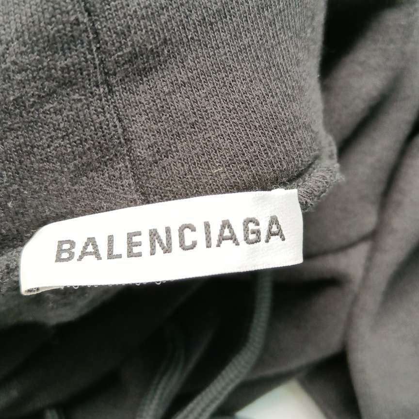 Balenciaga Balenciaga Size S Cotton Logo Hoodie Size S / US 4 / IT 40 - 8 Thumbnail