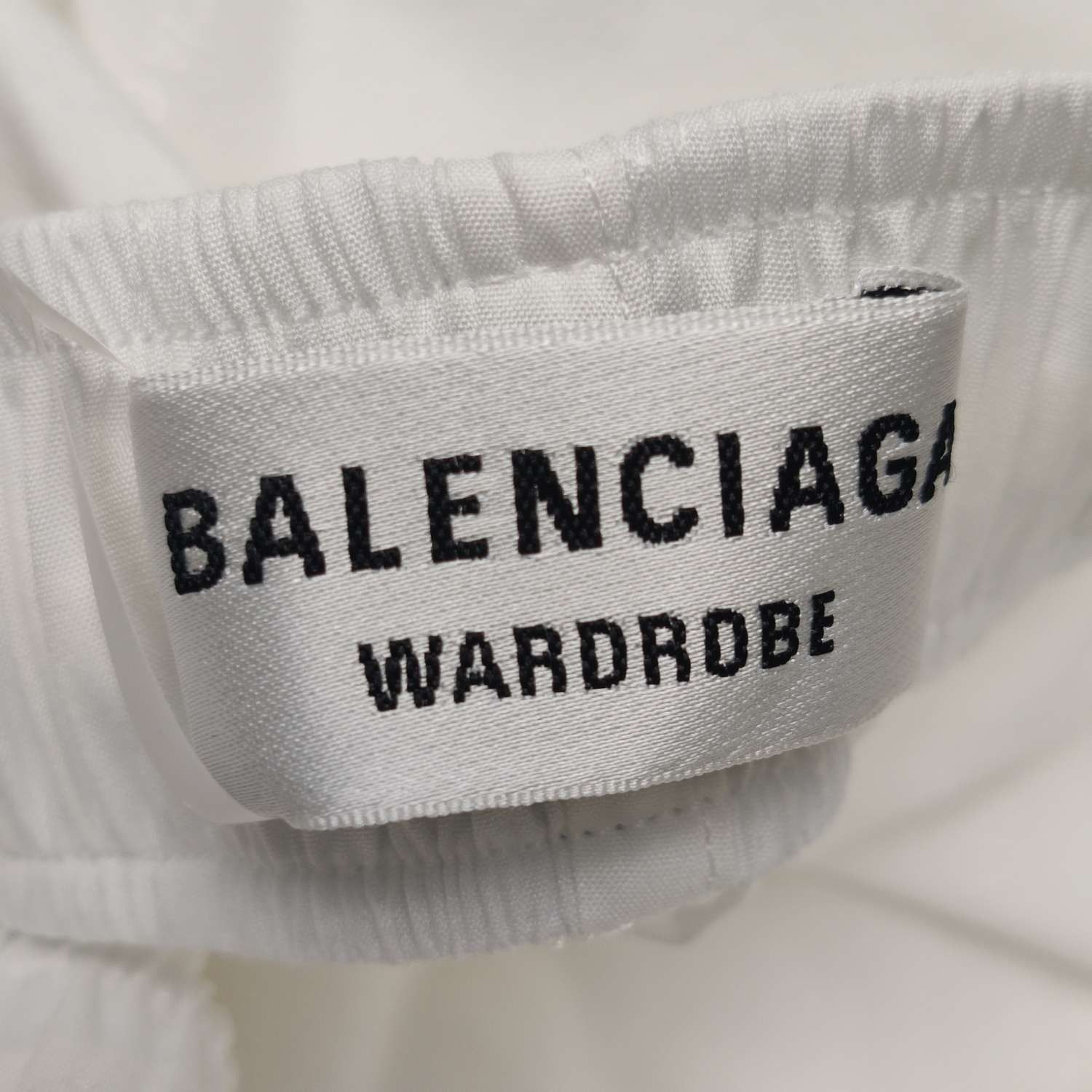 Balenciaga Balenciaga White Cotton Logo Shorts M Size M / US 6-8 / IT 42-44 - 10 Thumbnail