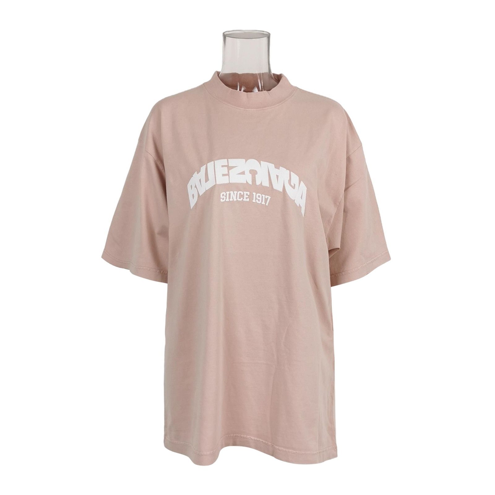 Balenciaga Balenciaga S Cotton Logo Crew Neck T-Shirt Size S / US 4 / IT 40 - 2 Thumbnail