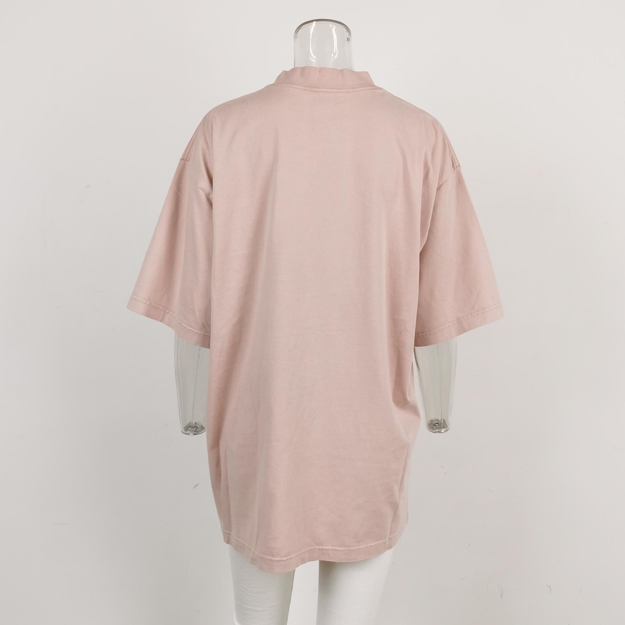 Balenciaga Balenciaga S Cotton Logo Crew Neck T-Shirt Size S / US 4 / IT 40 - 4 Thumbnail