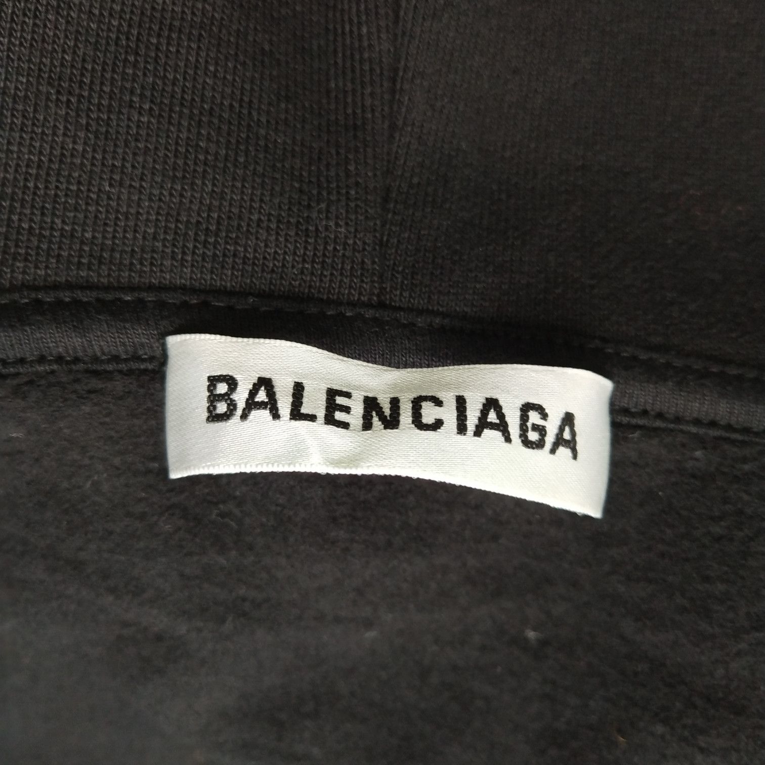Balenciaga Balenciaga Size S Logo Print Cotton Hoodie Size S / US 4 / IT 40 - 14 Thumbnail