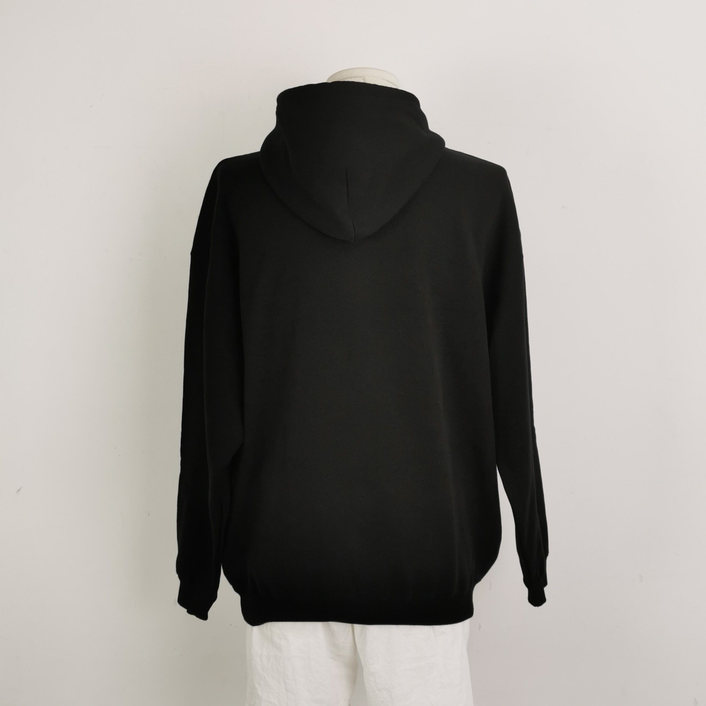 Balenciaga Balenciaga Size S Logo Print Cotton Hoodie Size S / US 4 / IT 40 - 5 Thumbnail