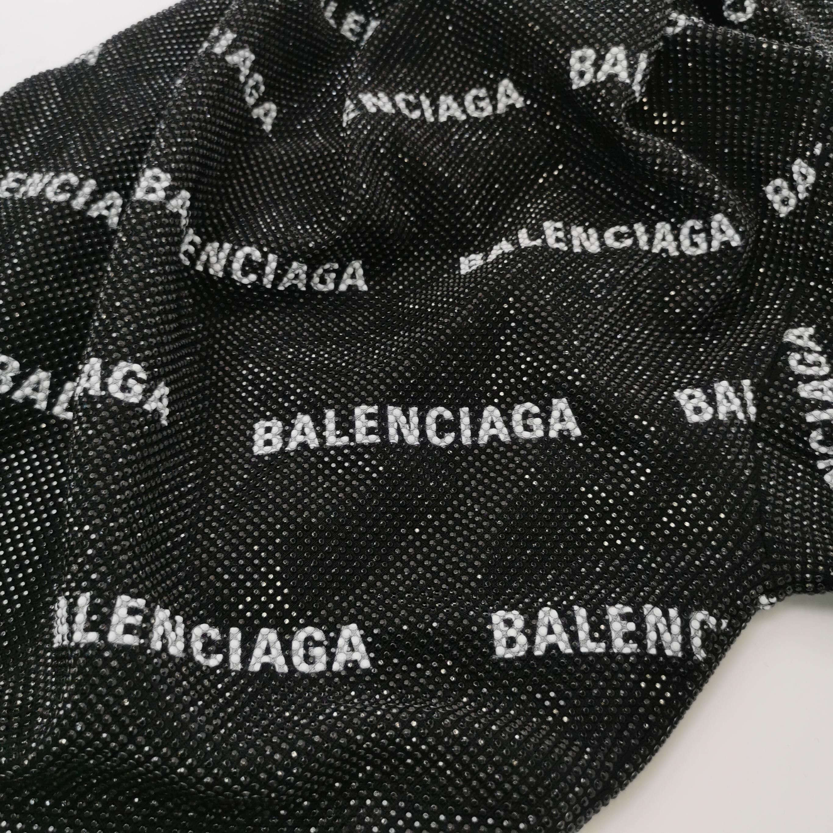 Balenciaga Balenciaga Letter Logo Round Neck Black Dress M Size M / US 6-8 / IT 42-44 - 6 Thumbnail