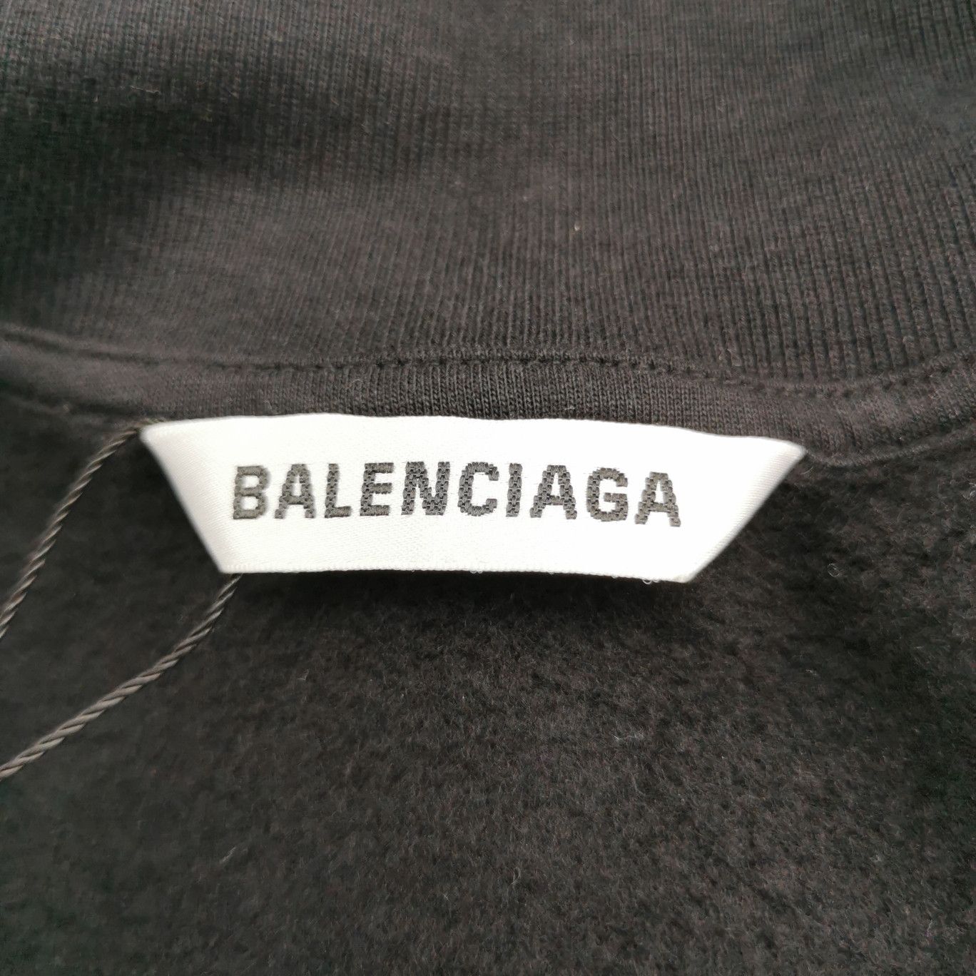 Balenciaga Balenciaga S Size Black Letter Logo Crewneck Sweatshirt Size S / US 4 / IT 40 - 10 Thumbnail
