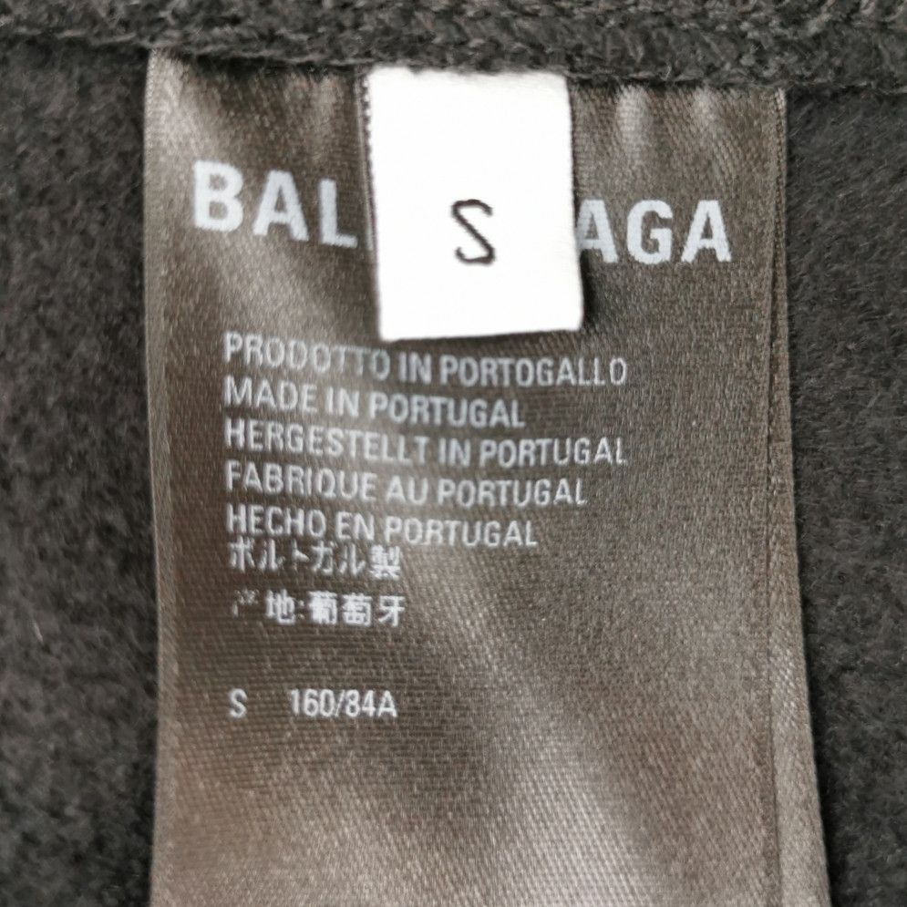 Balenciaga Balenciaga S Size Black Letter Logo Crewneck Sweatshirt Size S / US 4 / IT 40 - 12 Thumbnail