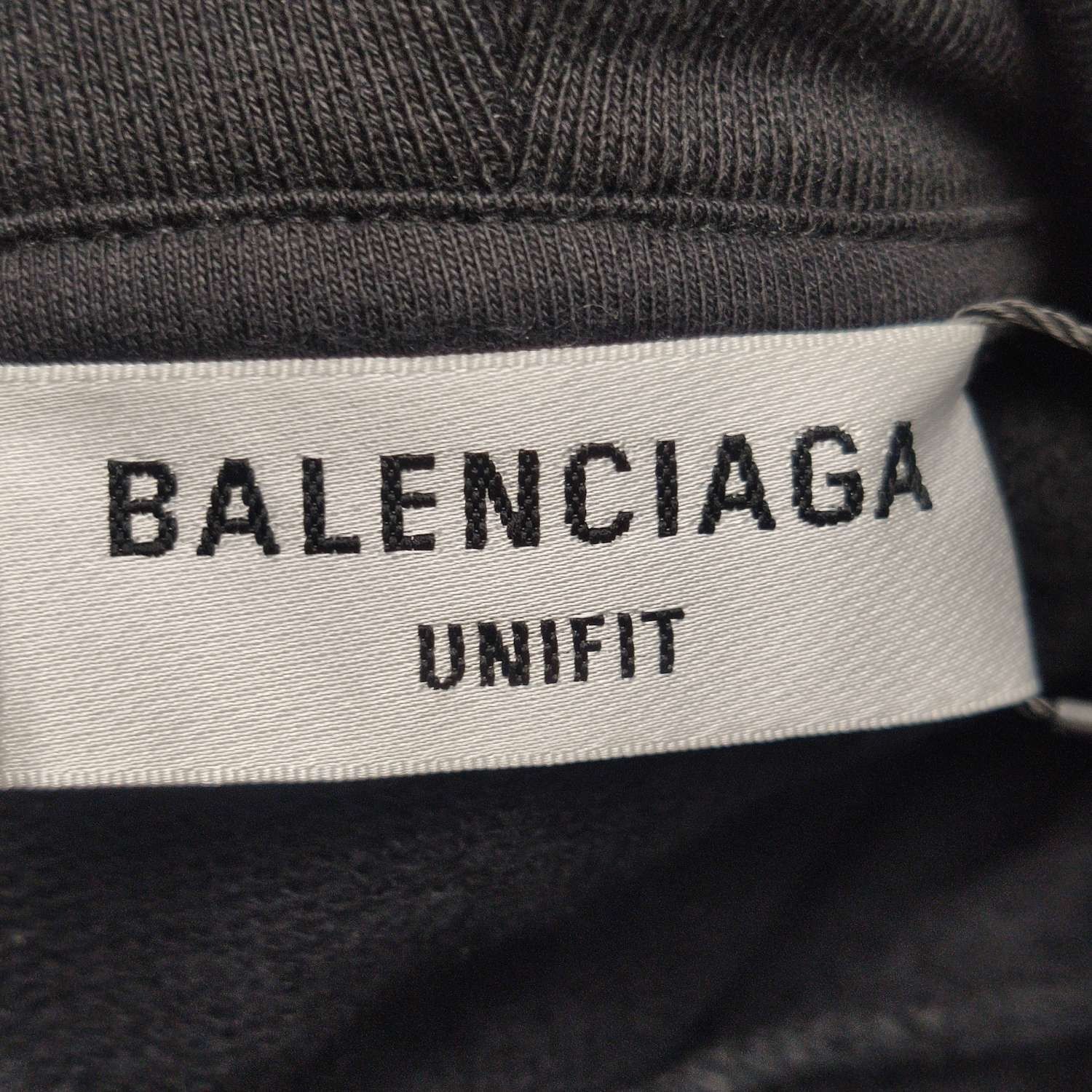 Balenciaga Balenciaga S Black Rhinestone Logo Hoodie Size S / US 4 / IT 40 - 9 Thumbnail