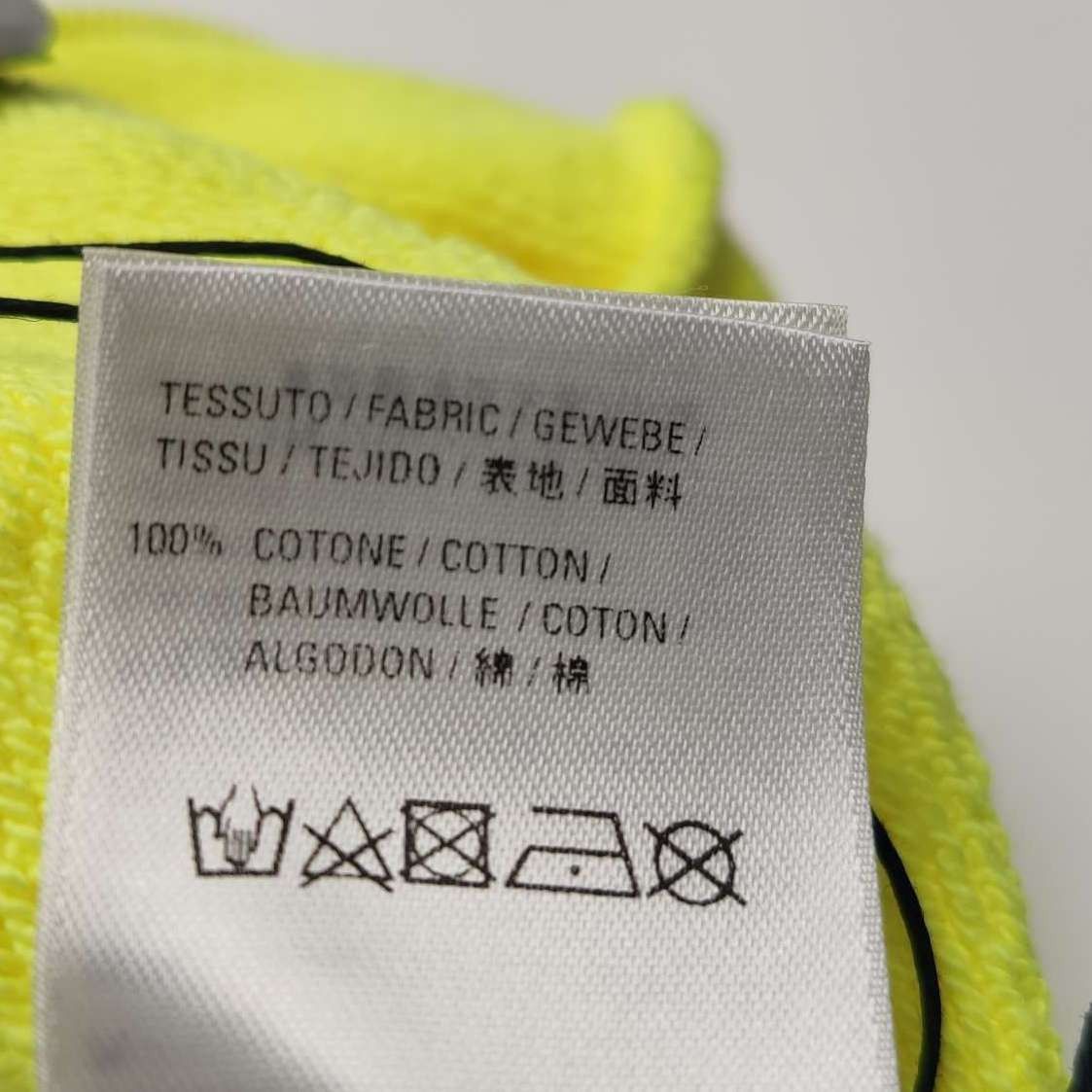 Balenciaga Balenciaga Yellow Crew Logo Hoodie Size XXS / US 00 / IT 34 - 14 Thumbnail