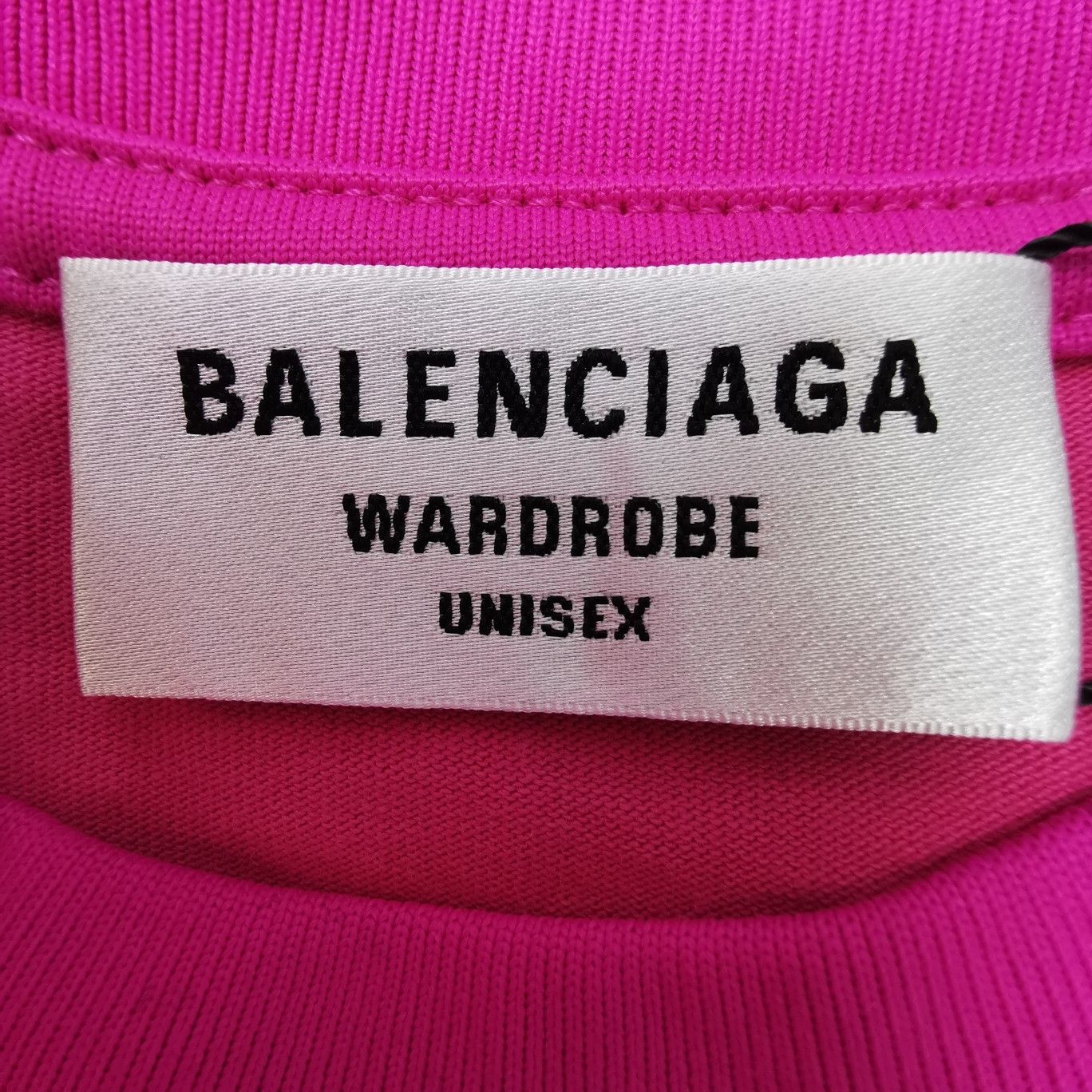 Balenciaga Balenciaga XS Cotton Logo Embroidered Crew Neck Tee Size XS / US 0-2 / IT 36-38 - 9 Thumbnail