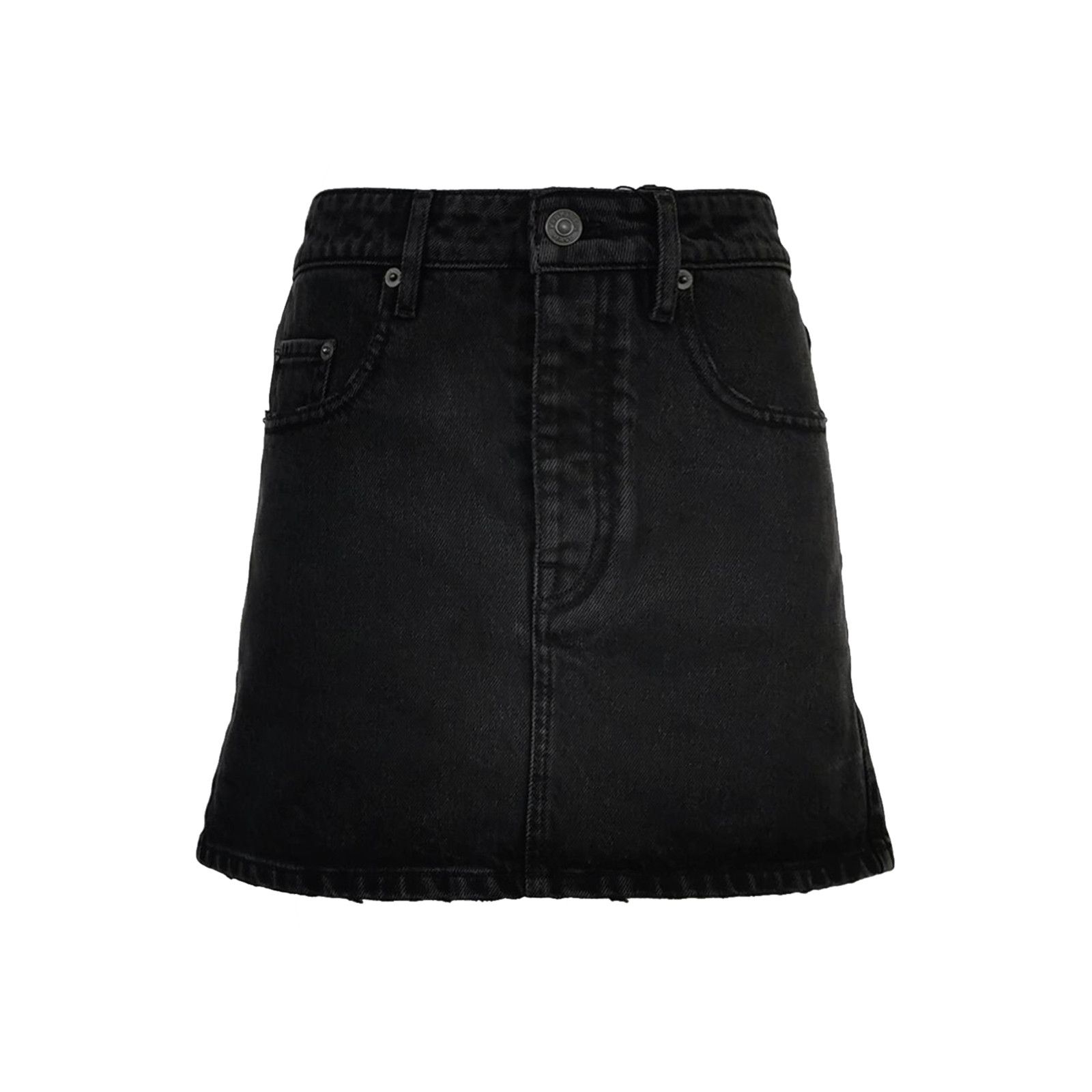 Balenciaga Balenciaga Cotton Logo Mini Skirt XS/36 Size 24" / US 00 / IT 34 - 2 Thumbnail