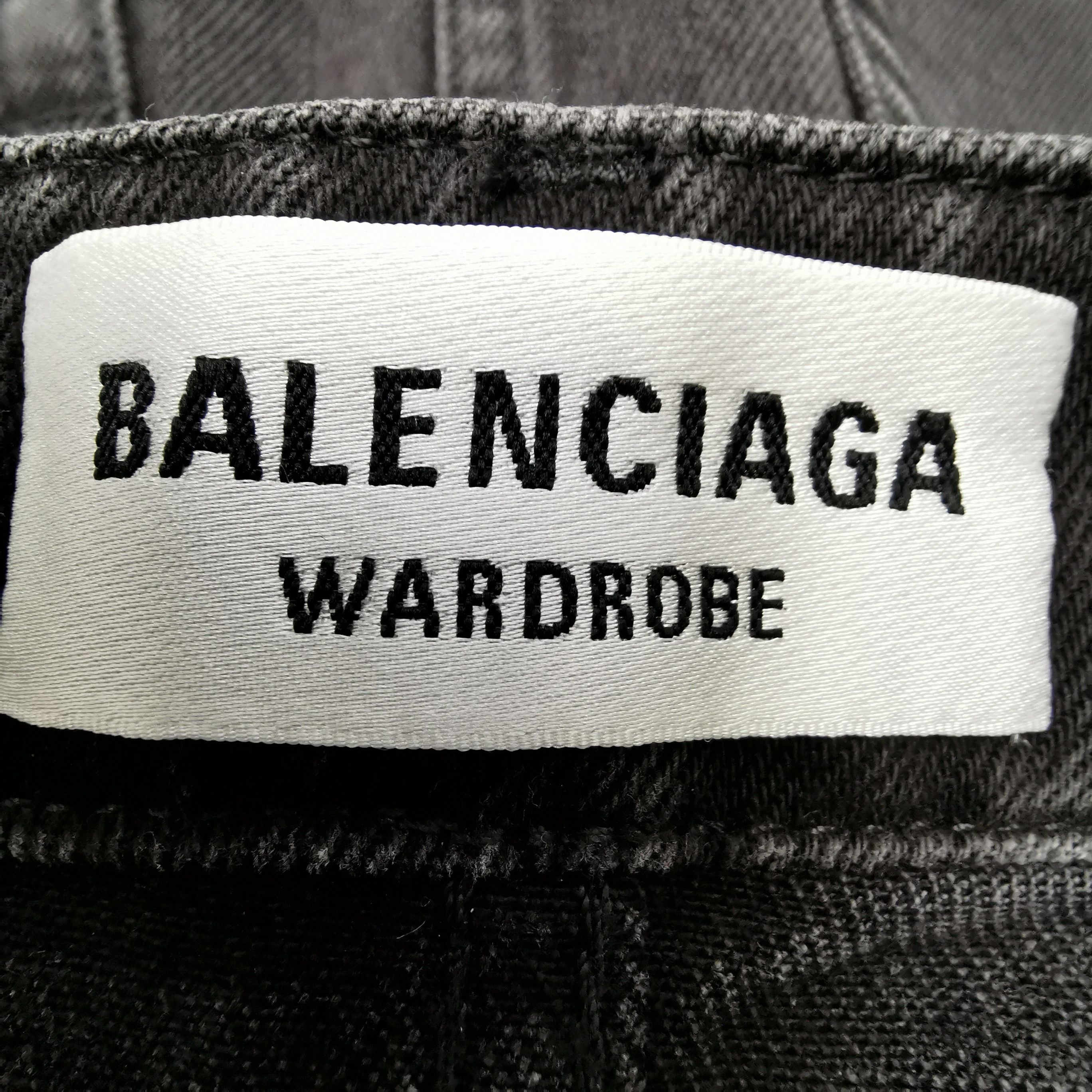 Balenciaga Balenciaga Cotton Logo Mini Skirt XS/36 Size 24" / US 00 / IT 34 - 9 Thumbnail