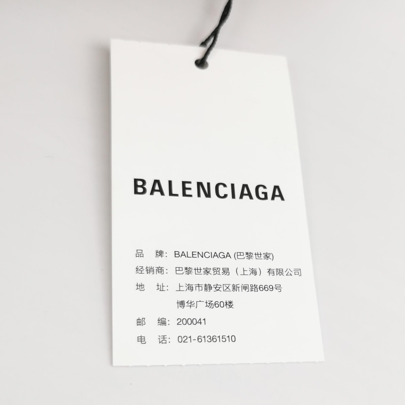 Balenciaga Balenciaga XS Cotton Distressed Logo Crew Neck T-Shirt Size XS / US 0-2 / IT 36-38 - 8 Thumbnail