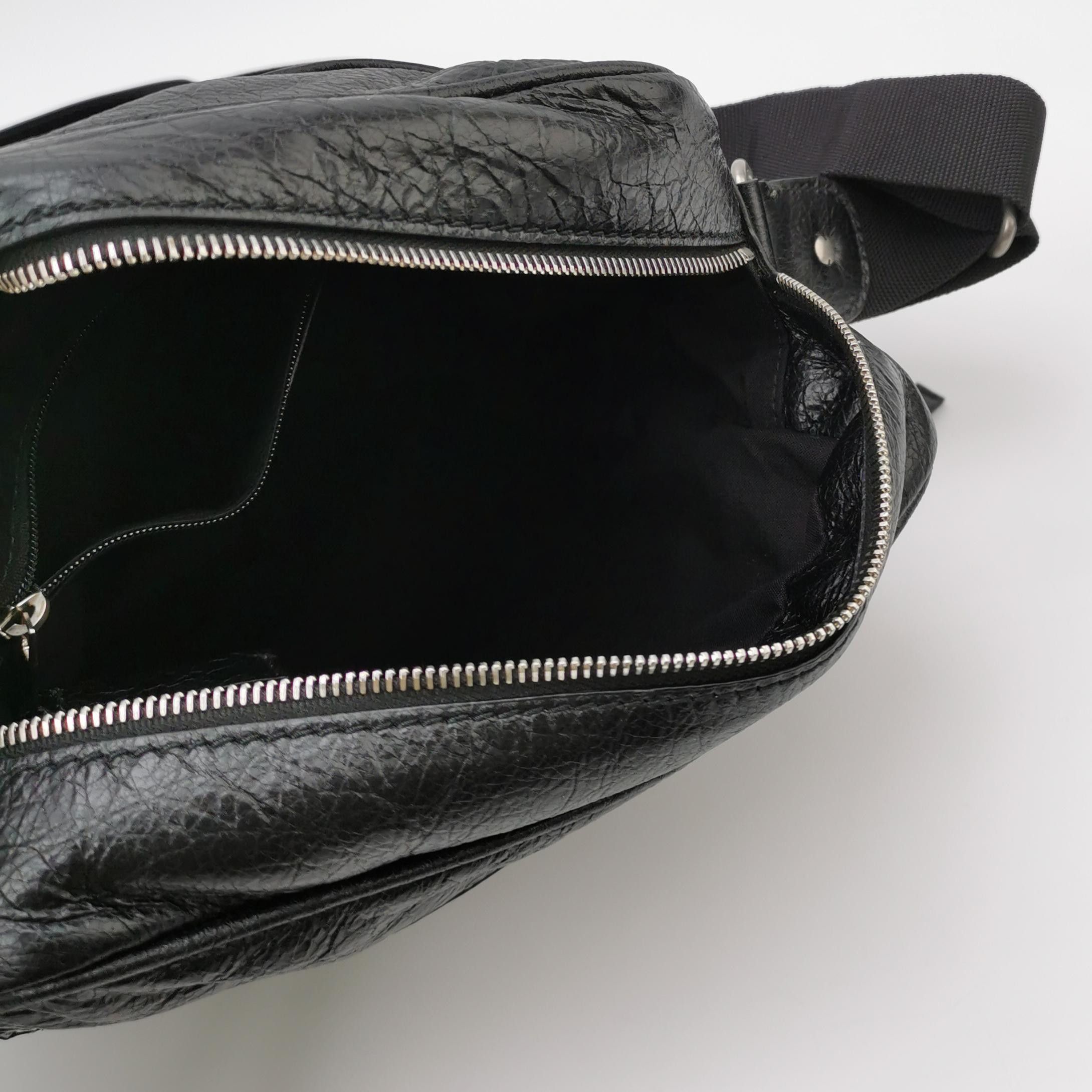 Balenciaga Balenciaga Waxed Leather Studded Crossbody Bag Size ONE SIZE - 14 Thumbnail