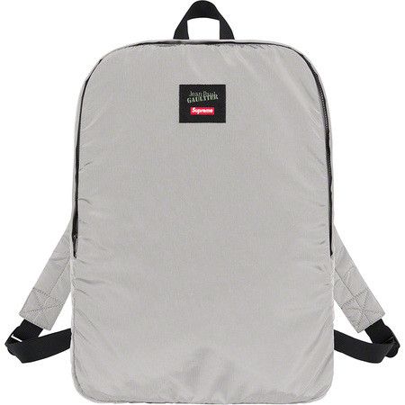 Jean Paul Gaultier × Supreme Silver Reversible MA-1 Flight Backpack Size US M / EU 48-50 / 2 - 3 Thumbnail