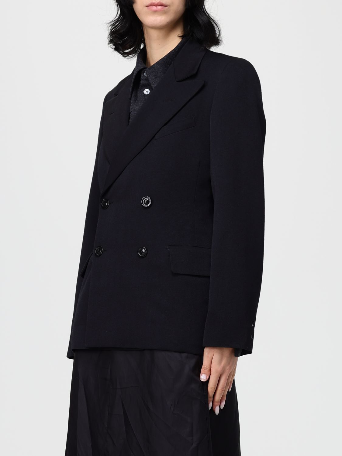 Maison Margiela Maison Margiela Jacket Woman Black Size M / US 6-8 / IT 42-44 - 4 Thumbnail