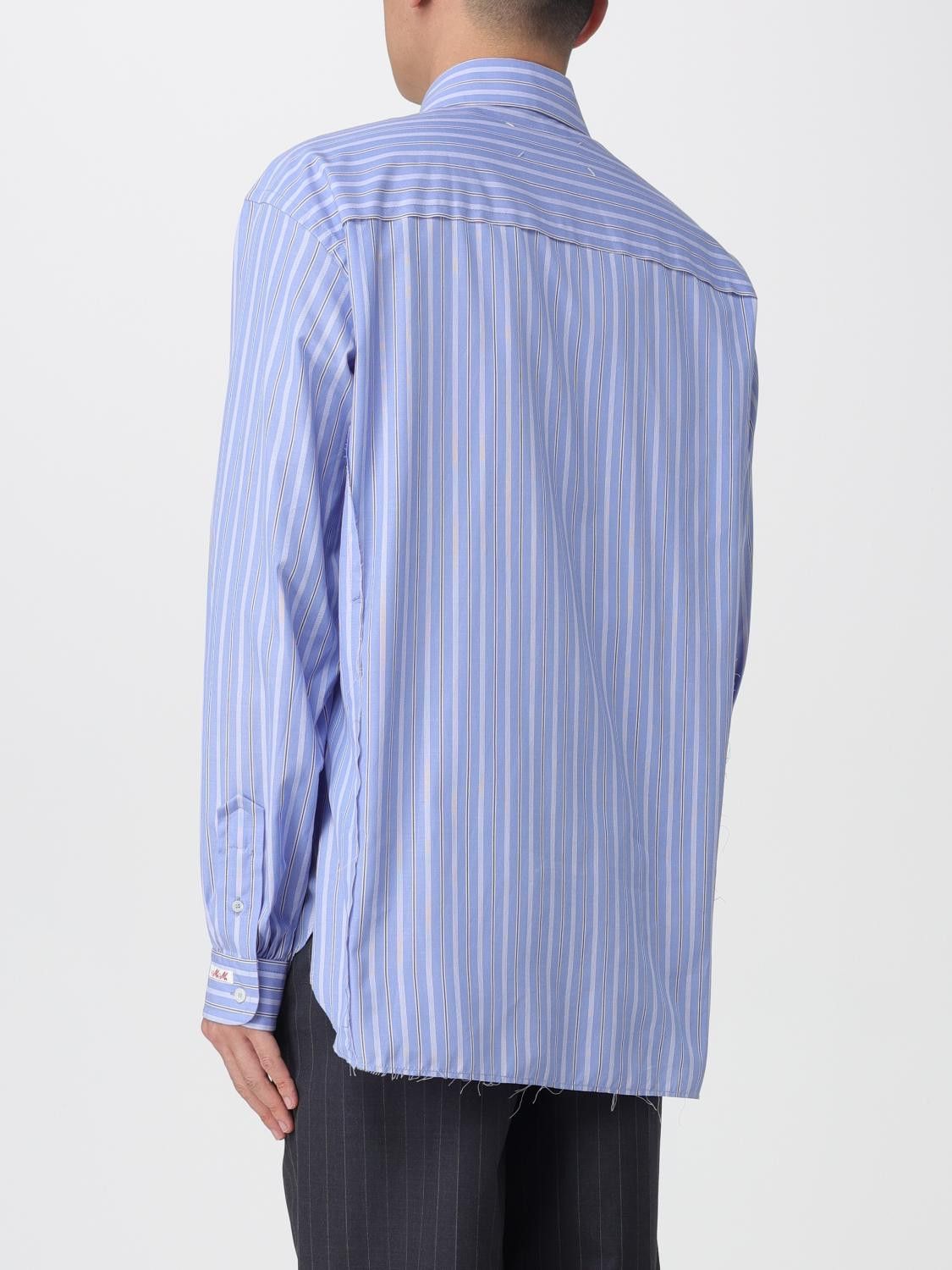 Maison Margiela Maison Margiela Shirt Men Blue Size US XXS / EU 40 - 3 Thumbnail