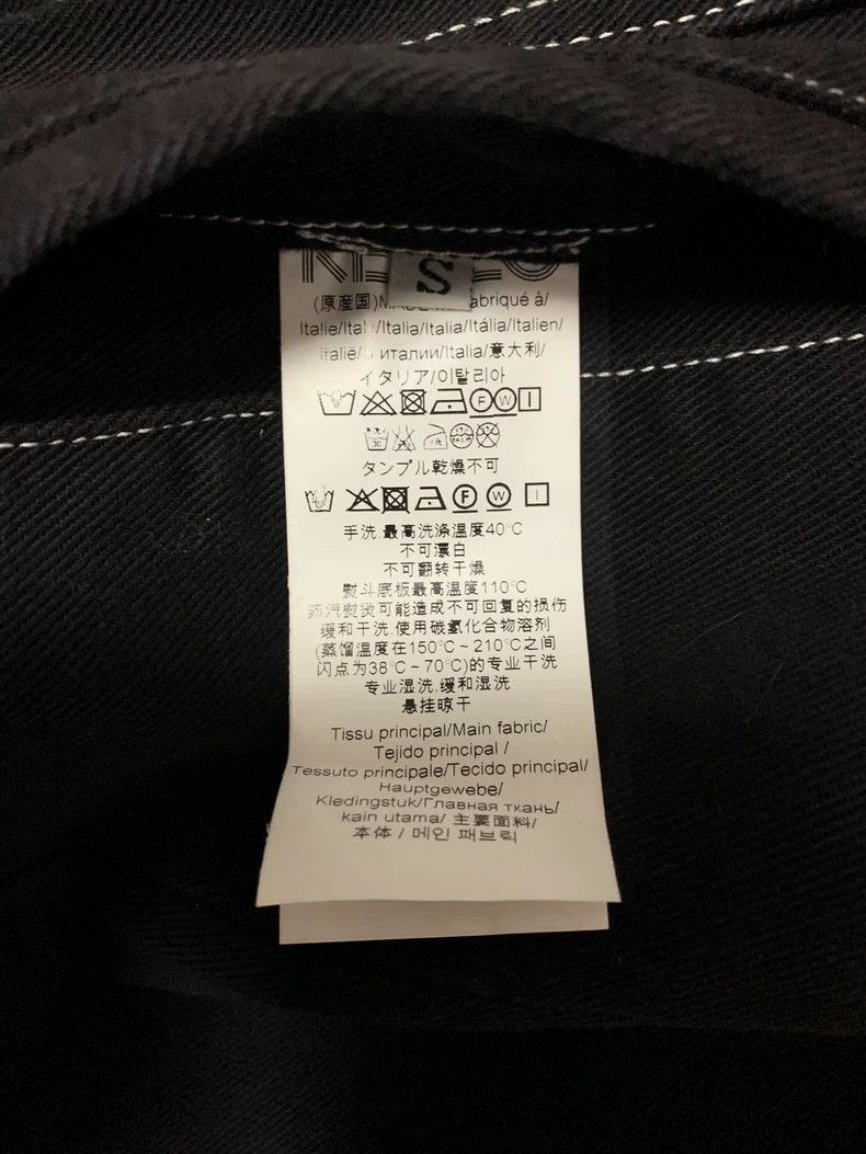 Kenzo Kenzo Men's Black Denim Jacket Size US S / EU 44-46 / 1 - 4 Thumbnail