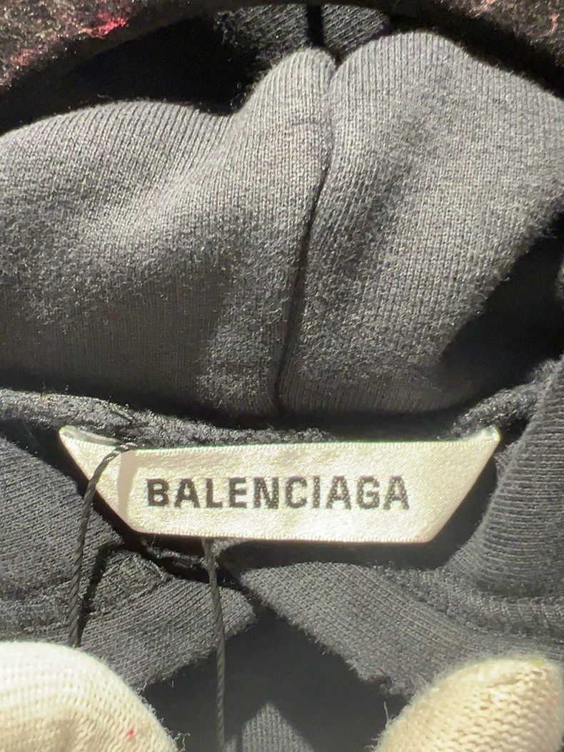 Balenciaga Balenciaga Alien Print Hoodie S Size US S / EU 44-46 / 1 - 2 Thumbnail