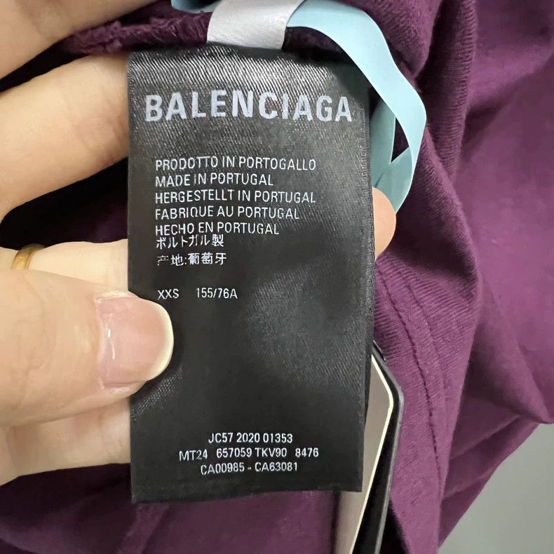 Balenciaga Balenciaga Double Hook Embroidered two-piece style short-sleeve Size US XXS / EU 40 - 4 Thumbnail