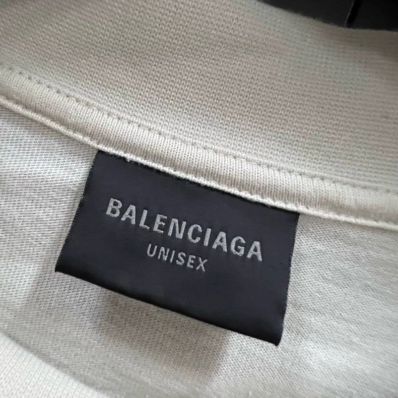 Balenciaga Balenciaga Logo Graphic Short Sleeve Tee Size US M / EU 48-50 / 2 - 4 Thumbnail