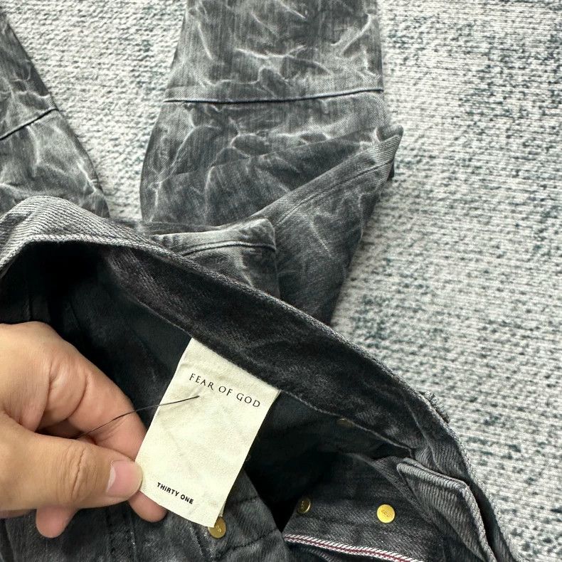 Fear of God Fear Of God 5th Black Jeans 31 Size US 31 - 7 Thumbnail