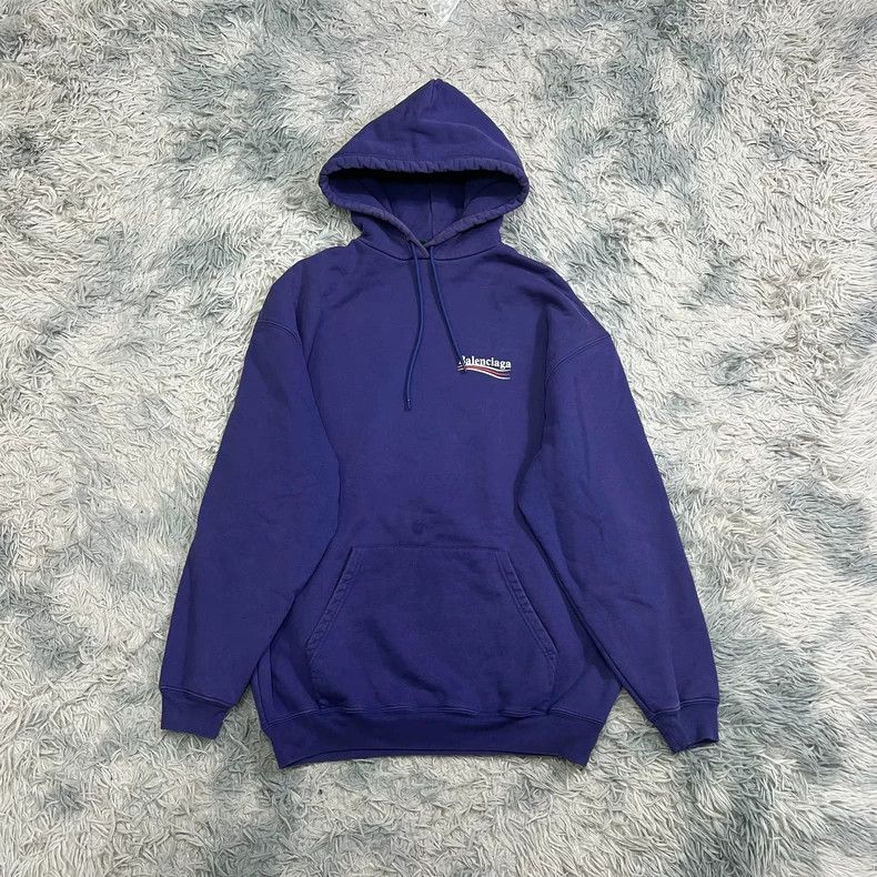 Balenciaga Balenciaga Wave Print Sweatshirt Size US M / EU 48-50 / 2 - 2 Thumbnail
