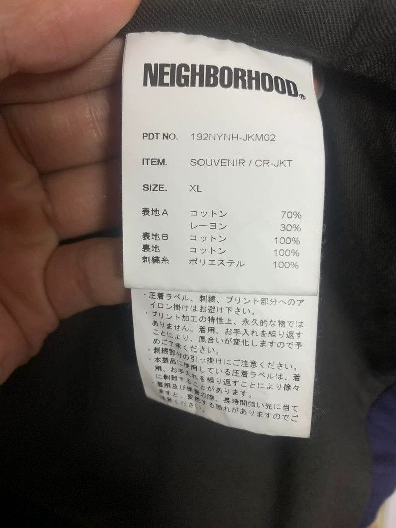 Neighborhood NEIGHBORHOOD SOUVENIR/CR-JKT Embroidered Jacket Size US XL / EU 56 / 4 - 4 Thumbnail