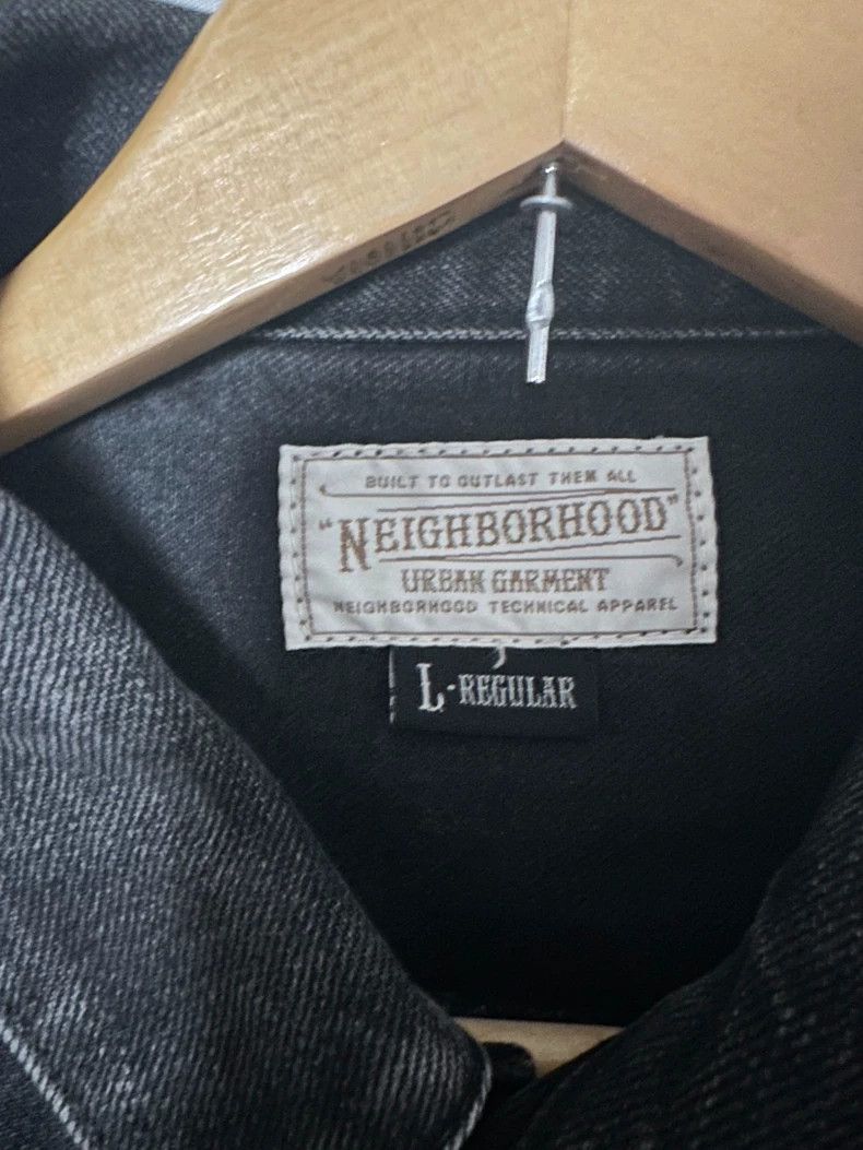 Neighborhood HEIGHBORHOOD Hong Kong Limited Denim Jacket Size US L / EU 52-54 / 3 - 3 Thumbnail