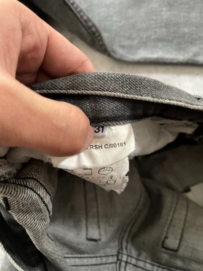 Helmut Lang Helmut Lang Gray Denim Jeans Size 31 Size US 31 - 4 Thumbnail