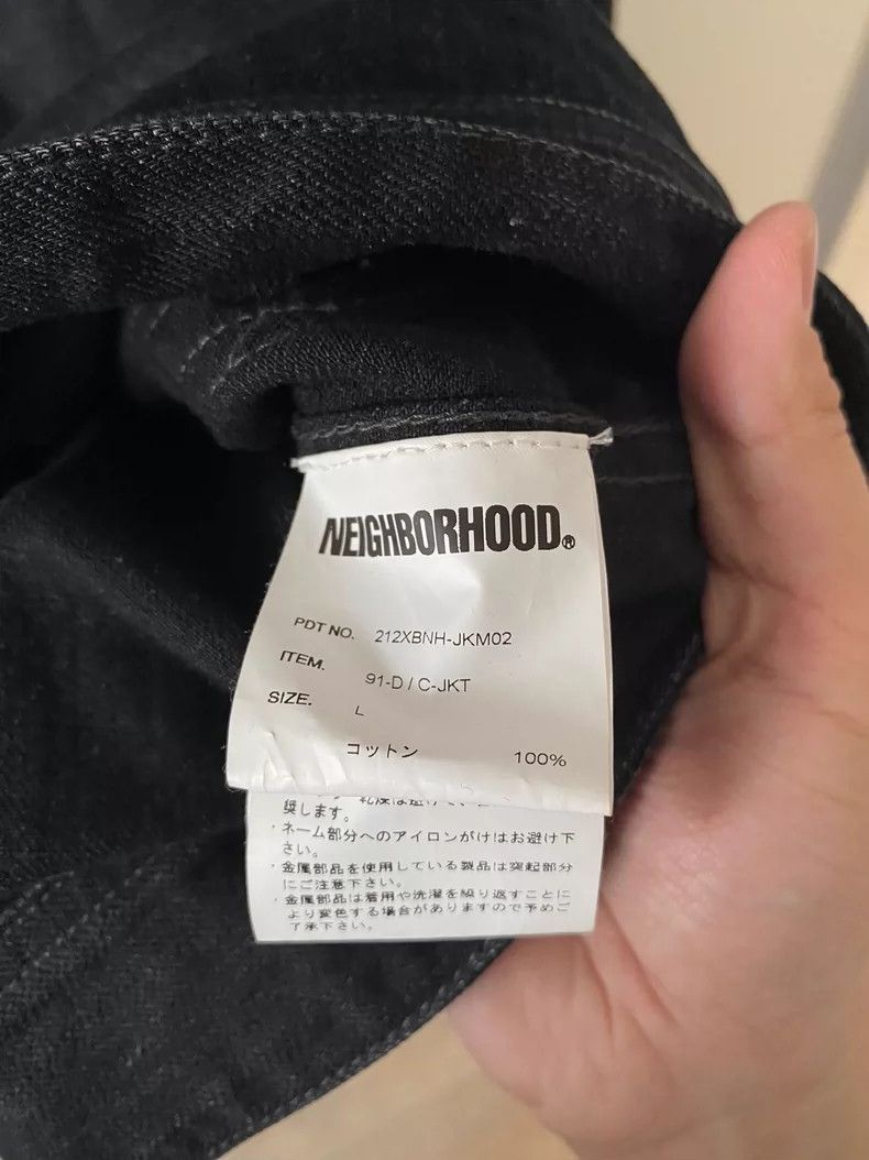 Neighborhood NEIGHBORHOOD 91-D/C-JKT Denim Jacket Size US L / EU 52-54 / 3 - 4 Thumbnail