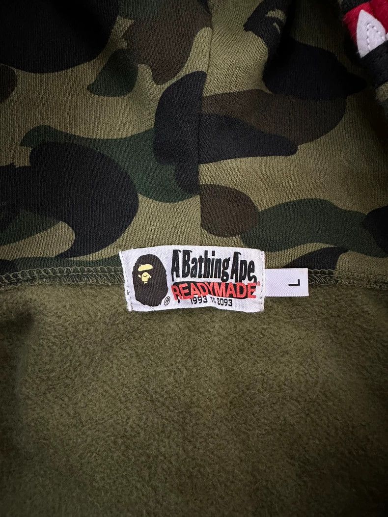 Bape BAPE READYMADE Camo Shark Hoodie Size US L / EU 52-54 / 3 - 4 Thumbnail