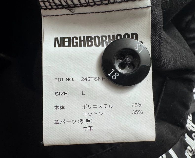 Neighborhood NEIGHBORHOOD SS25 Logo Coach Jacket Size US L / EU 52-54 / 3 - 5 Thumbnail