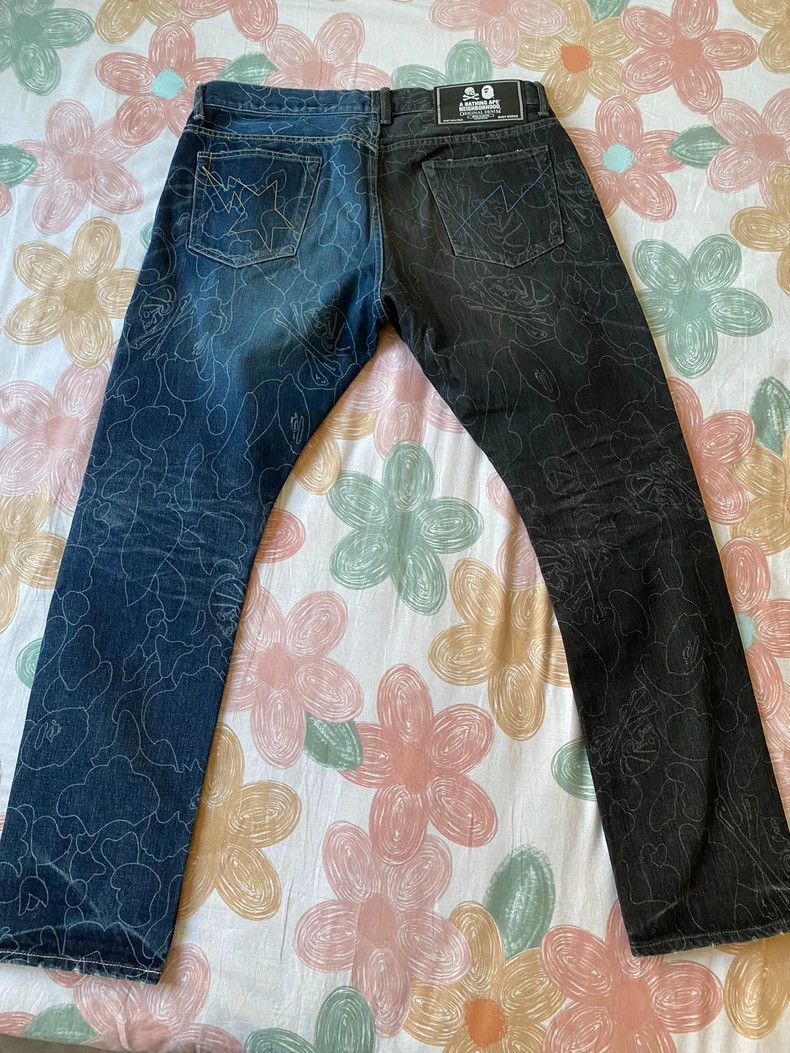 Neighborhood Neighborhood Bape Collaboration Denim Pants Size US 34 / EU 50 - 4 Thumbnail