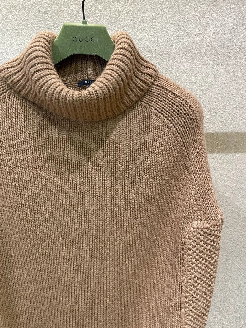 Gucci Gucci Double G Turtleneck Wool Cape Sweater S Size US S / EU 44-46 / 1 - 3 Thumbnail