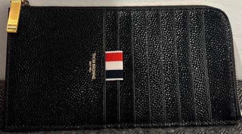 Thom Browne Thom Browne Black Card Holder Size ONE SIZE - 3 Thumbnail