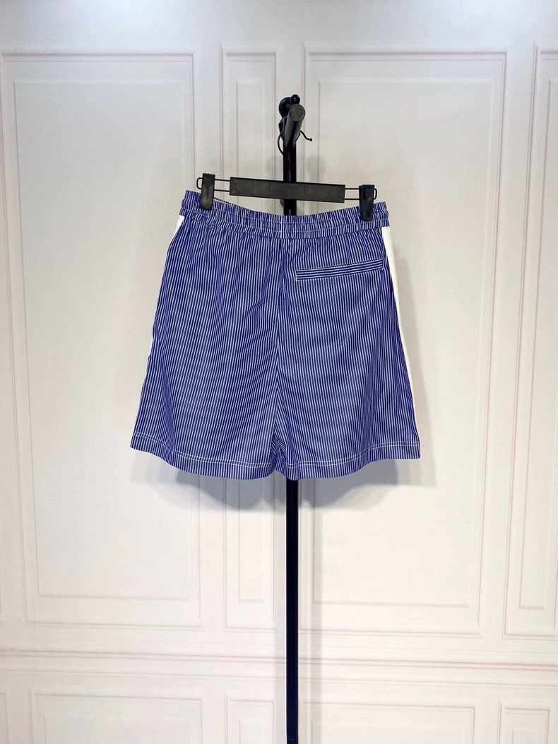 Loewe Loewe Blue White Striped Shorts Size US 30 / EU 46 - 2 Thumbnail