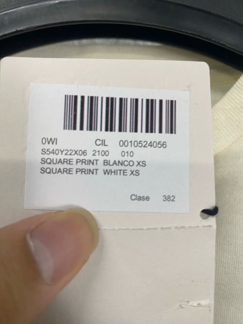 Loewe Loewe White Logo Short Sleeve Top Size US XS / EU 42 / 0 - 5 Thumbnail
