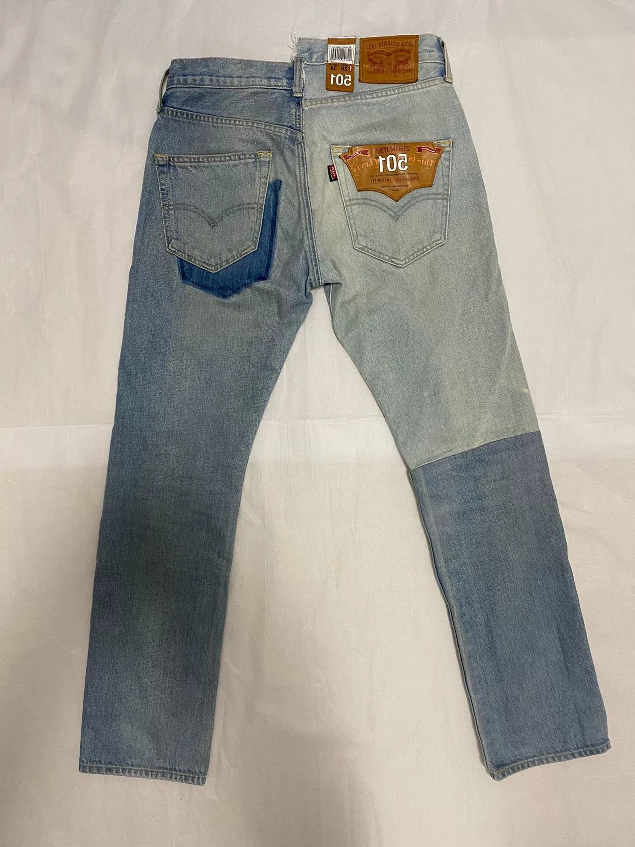 Vetements Vetements Levis Distressed Denim Jeans Size US 29 - 2 Thumbnail