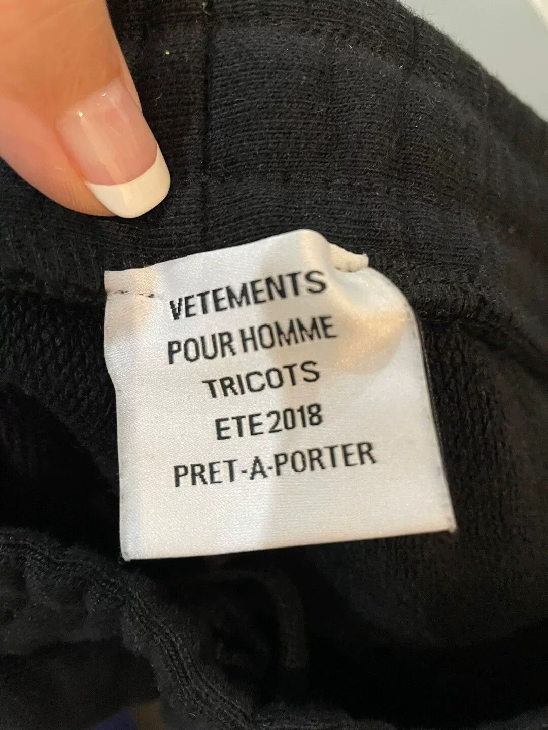 Vetements Vetements Black Casual Pants with Sash Size US 30 / EU 46 - 4 Thumbnail
