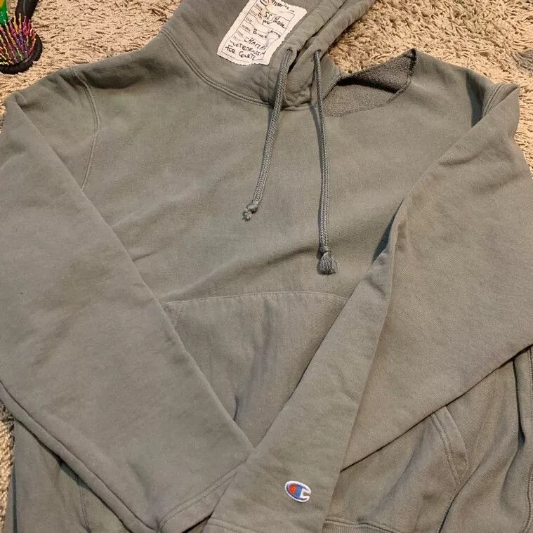 Vetements Vetements Gray Distressed Hoodie S Size US S / EU 44-46 / 1 - 2 Thumbnail