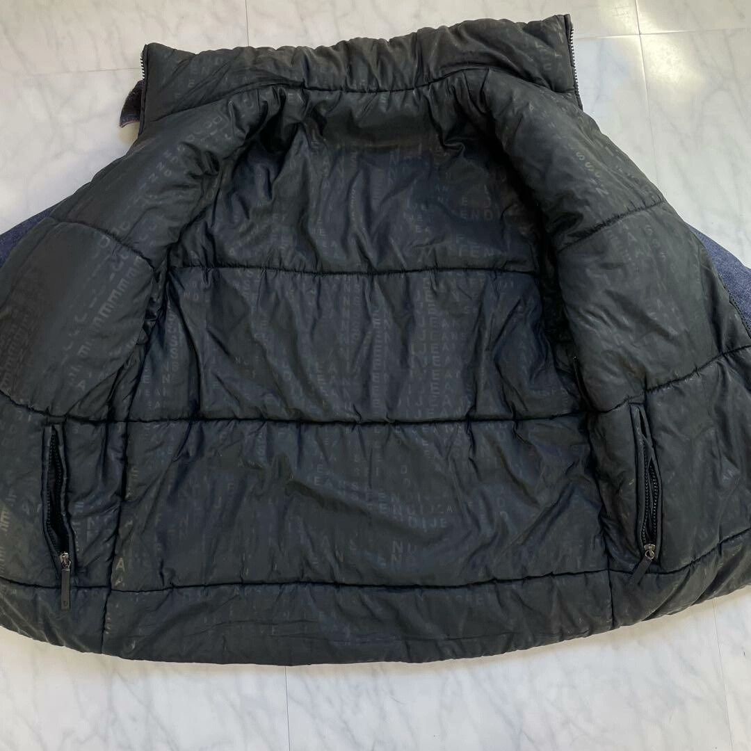 Fendi Fendi Reversible Denim Down Jacket Size US XS / EU 42 / 0 - 7 Thumbnail