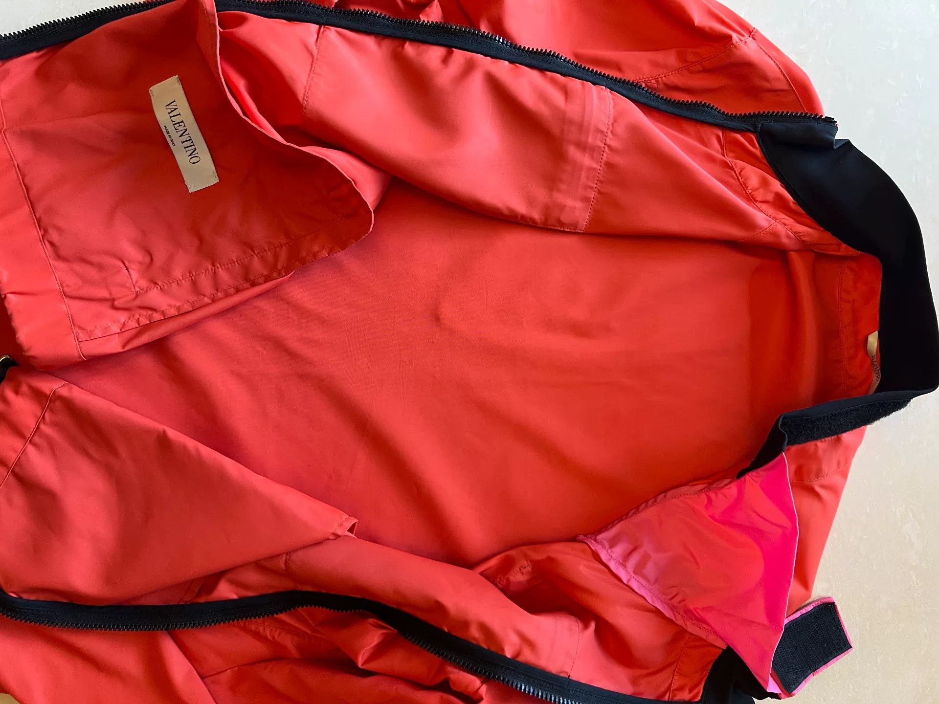 Valentino Valentino Orange Jacket Italy Size 50 Size US L / EU 52-54 / 3 - 4 Thumbnail