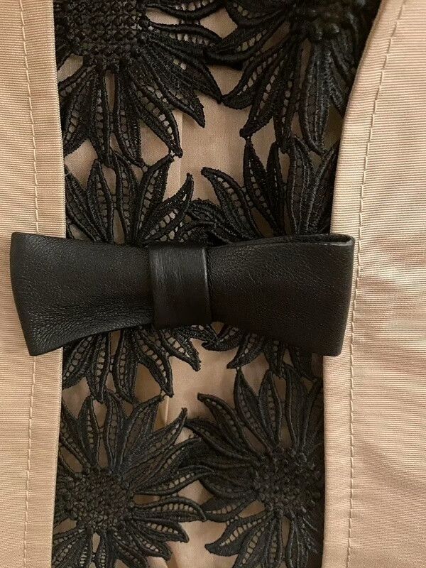 Valentino Valentino White Lace Bow Jacket Size 4 Size US S / EU 44-46 / 1 - 2 Thumbnail