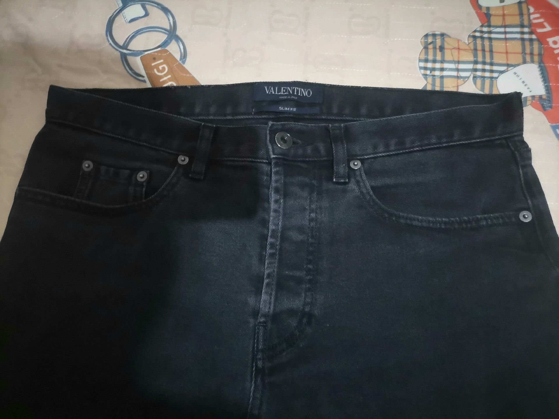 Valentino Valentino Men's Black Jeans Size US 31 - 6 Thumbnail