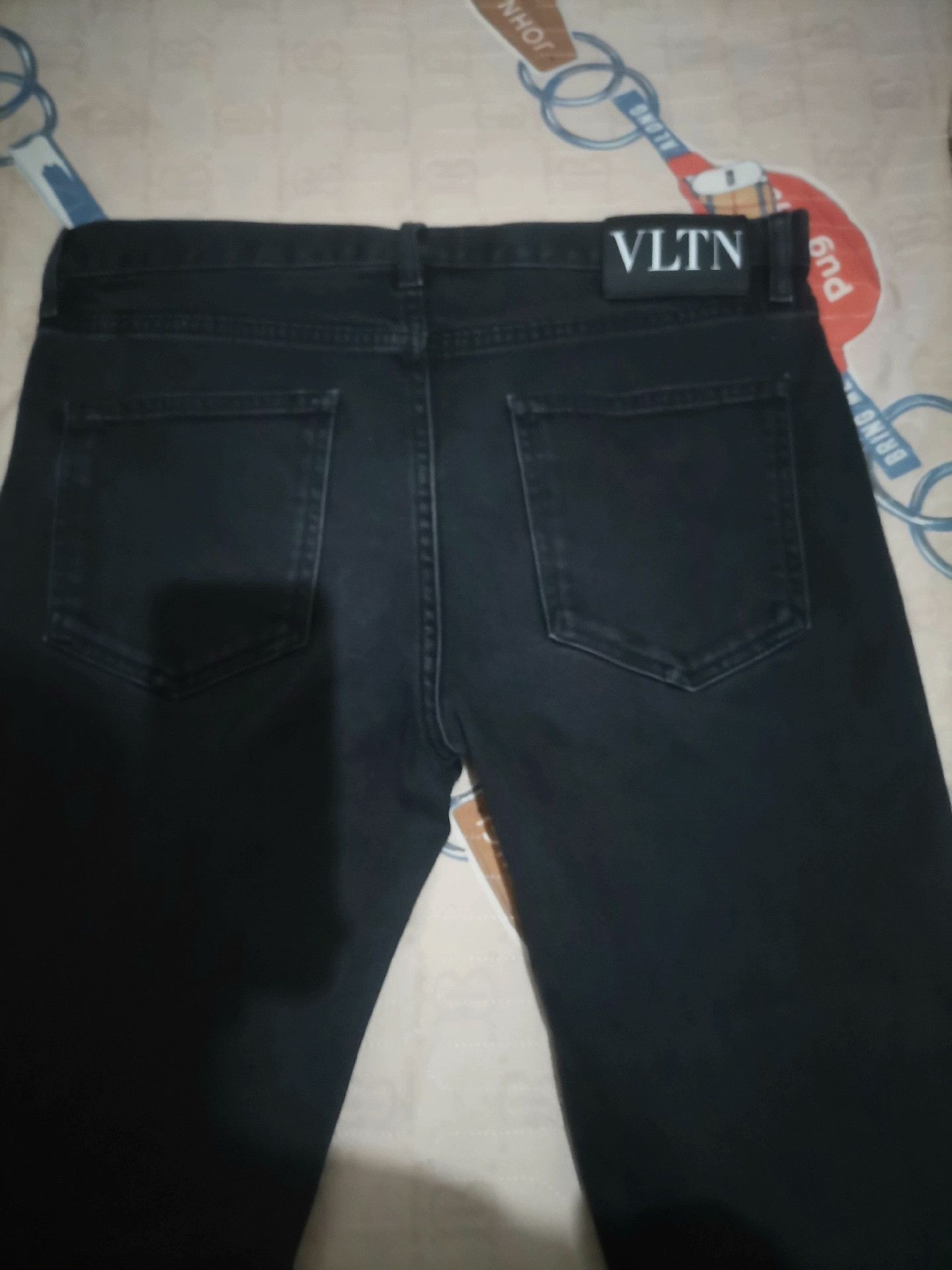 Valentino Valentino Men's Black Jeans Size US 31 - 7 Thumbnail