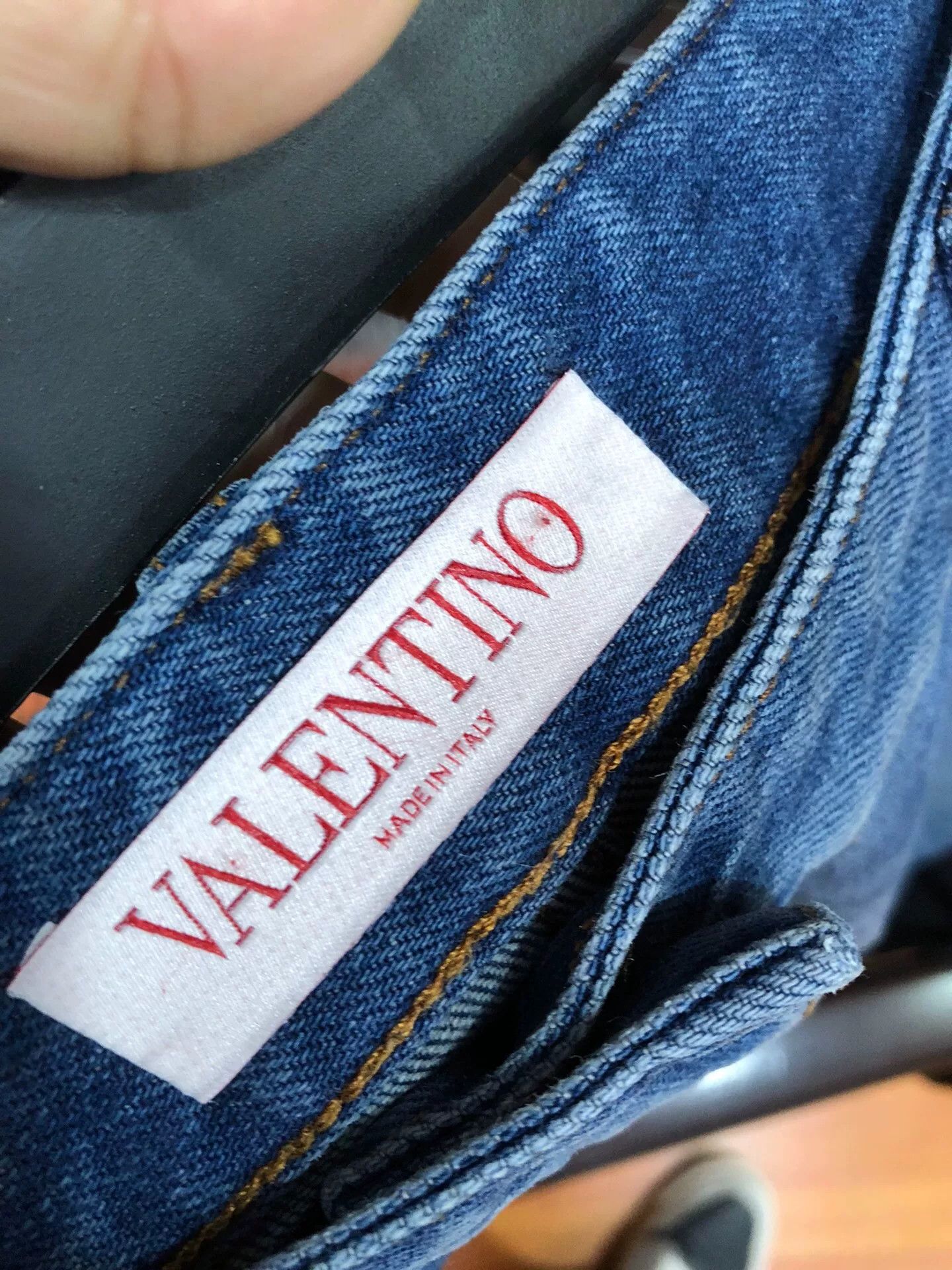 Valentino Valentino Blue Flared Denim Jeans Size US 29 - 4 Thumbnail